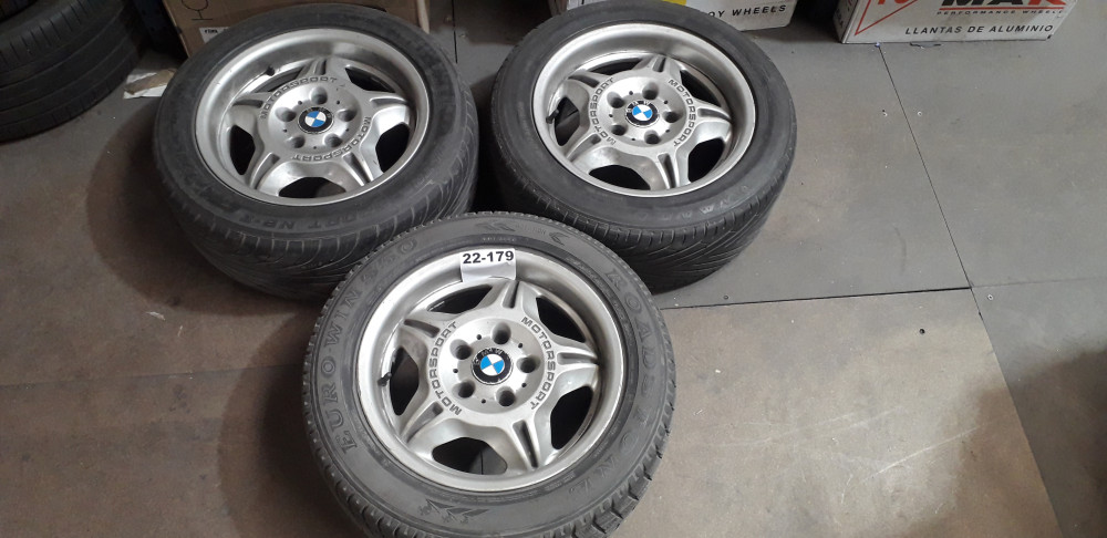 BMW OEM Mags M3 Motorsport Original 16 inch Alloys (3 wheels only)